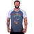Camiseta Tradicional Masculina Manga Curta MXD Conceito Caveira Abstrata - Imagem 8