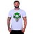Camiseta Tradicional Masculina Manga Curta MXD Conceito Caveira com Fone de Ouvido - Imagem 3