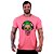 Camiseta Tradicional Masculina Manga Curta MXD Conceito Caveira com Fone de Ouvido - Imagem 1
