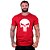 Camiseta Tradicional Masculina Manga Curta MXD Conceito Caveira Justiceiro - Imagem 6