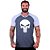 Camiseta Tradicional Masculina Manga Curta MXD Conceito Caveira Justiceiro - Imagem 2