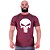 Camiseta Tradicional Masculina Manga Curta MXD Conceito Caveira Justiceiro - Imagem 8