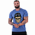 Camiseta Tradicional Masculina Manga Curta MXD Conceito Caveira Recruta - Imagem 6