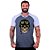 Camiseta Tradicional Masculina Manga Curta MXD Conceito Caveira Recruta - Imagem 4