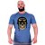 Camiseta Tradicional Masculina Manga Curta MXD Conceito Caveira Recruta - Imagem 8