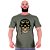 Camiseta Tradicional Masculina Manga Curta MXD Conceito Caveira Recruta - Imagem 1