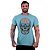 Camiseta Tradicional Masculina Manga Curta MXD Conceito Caveira Sorriso Radiante - Imagem 3