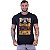 Camiseta Tradicional Masculina Manga Curta MXD Conceito Palm Island - Imagem 1