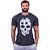 Camiseta Tradicional Masculina Manga Curta MXD Conceito Puzzle Skull - Imagem 5