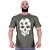 Camiseta Tradicional Masculina Manga Curta MXD Conceito Puzzle Skull - Imagem 8