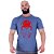 Camiseta Tradicional Masculina Manga Curta MXD Conceito Red Skull - Imagem 8