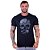 Camiseta Tradicional Masculina MXD Conceito Estampa Lateral Caveira Liquida - Imagem 1