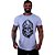 Camiseta Longline Manga Curta MXD Conceito Caveira Com Capuz - Imagem 7