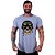 Camiseta Longline Manga Curta MXD Conceito Caveira Militar - Imagem 8