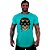 Camiseta Longline Manga Curta MXD Conceito Caveira Militar - Imagem 5