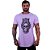 Camiseta Longline Manga Curta MXD Conceito Coruja Sábia com Caveira - Imagem 2