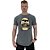 Camiseta Longline Manga Curta MXD Conceito Hardcore Skull - Imagem 1
