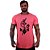 Camiseta Longline Masculina Manga Curta MXD Conceito Âncora Com Peixe - Imagem 5