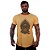 Camiseta Longline Masculina Manga Curta MXD Conceito Caveira Cacique - Imagem 4