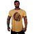 Camiseta Longline Masculina Manga Curta MXD Conceito Caveira Cacique - Imagem 4
