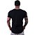 Camiseta Longline Masculina Manga Curta MXD Conceito Caveira Estilhaços - Imagem 4