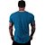 Camiseta Longline Masculina Manga Curta MXD Conceito Caveira Estilhaços - Imagem 5