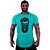 Camiseta Longline Masculina Manga Curta MXD Conceito Caveira Hipster - Imagem 3