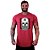 Camiseta Longline Masculina Manga Curta MXD Conceito Caveira Lenhadora - Imagem 1