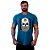 Camiseta Longline Masculina Manga Curta MXD Conceito Caveira Lenhadora - Imagem 2