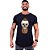Camiseta Longline Masculina Manga Curta MXD Conceito Caveira Moicano - Imagem 3
