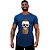 Camiseta Longline Masculina Manga Curta MXD Conceito Caveira Moicano - Imagem 4