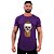 Camiseta Longline Masculina Manga Curta MXD Conceito Caveira Moicano - Imagem 2