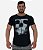 Camiseta Longline Masculina Manga Curta MXD Conceito Caveira Mosaico - Imagem 1