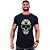 Camiseta Longline Masculina Manga Curta MXD Conceito Caveira Popstar - Imagem 4