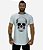 Camiseta Longline Masculina Manga Curta MXD Conceito Caveira Quadricular - Imagem 6