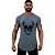 Camiseta Longline Masculina Manga Curta MXD Conceito Caveira Quadricular - Imagem 2