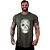 Camiseta Longline Masculina Manga Curta MXD Conceito Forest Skull - Imagem 1