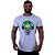 Camiseta Longline Masculina Manga Curta MXD Conceito Green Glasses Skull - Imagem 1