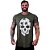 Camiseta Longline Masculina Manga Curta MXD Conceito Puzzle Skull - Imagem 3