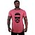 Camiseta Longline Masculina Manga Curta MXD Conceito Stylish Skull - Imagem 1