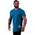Camiseta Longline Masculina MXD Conceito Estampa Lateral Bodybuldier Halteres - Imagem 1