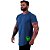 Camiseta Longline Masculina MXD Conceito Estampa Lateral Caveira Fluorescente - Imagem 1