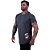 Camiseta Longline Masculina MXD Conceito Estampa Lateral No Pain No Gain Vertical - Imagem 3
