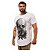 Camiseta Longline Masculina MXD Conceito Limitada Caveira e Rosa Das Trevas - Imagem 2