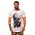 Camiseta Longline Masculina MXD Conceito Limitada Caveira e Rosa Das Trevas - Imagem 1