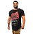 Camiseta Longline Masculina MXD Conceito Limitada Dark Skul And Rose - Imagem 2