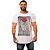 Camiseta Longline Masculina MXD Conceito Limitada Skull And Bone Roses Faith - Imagem 1