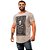 Camiseta Longline Masculina MXD Conceito Limitada Skull And Bone Roses Manuscrito Antigo - Imagem 2
