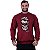 Blusa Moletom Basic Masculina MXD Conceito Sem Touca Angry Skull - Imagem 1
