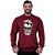 Blusa Moletom Basic Masculina MXD Conceito Sem Touca Angry Skull - Imagem 1